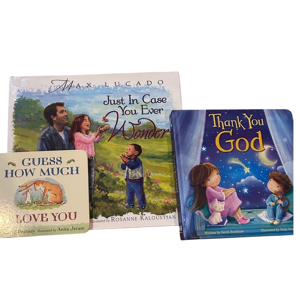 Guess‎ How Much I Love You Thank You God Childrens Books Bundle